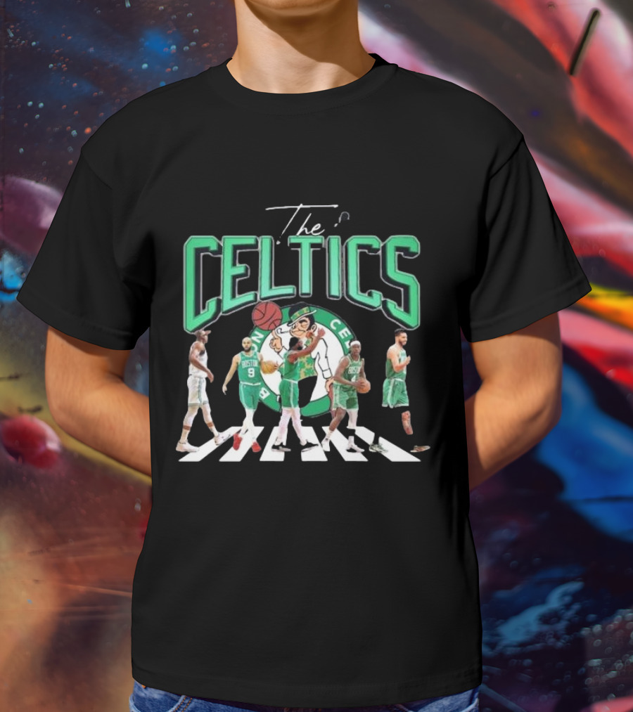 The Celtics Jrue Holiday Jayson Tatum Jaylen Brown Derrick White Al Horford Signatures Team Players T-Shirt