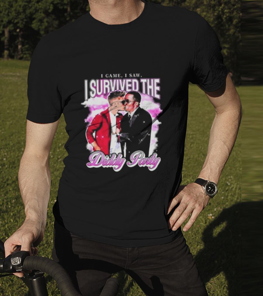 I Came I Saw I Survived The Diddy Party T-Shirt
