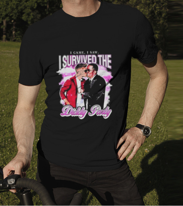 I Came I Saw I Survived The Diddy Party T-Shirt