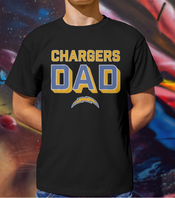 Chargers Dad Los Angeles Chargers T-Shirt