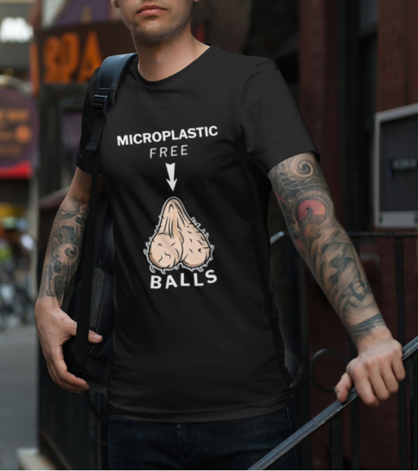 Luke Rudkowski Microplastic Free Balls T-Shirt
