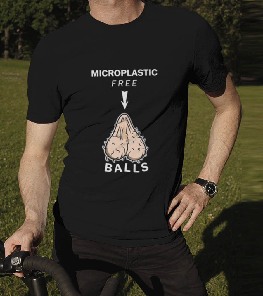 Luke Rudkowski Microplastic Free Balls T-Shirt