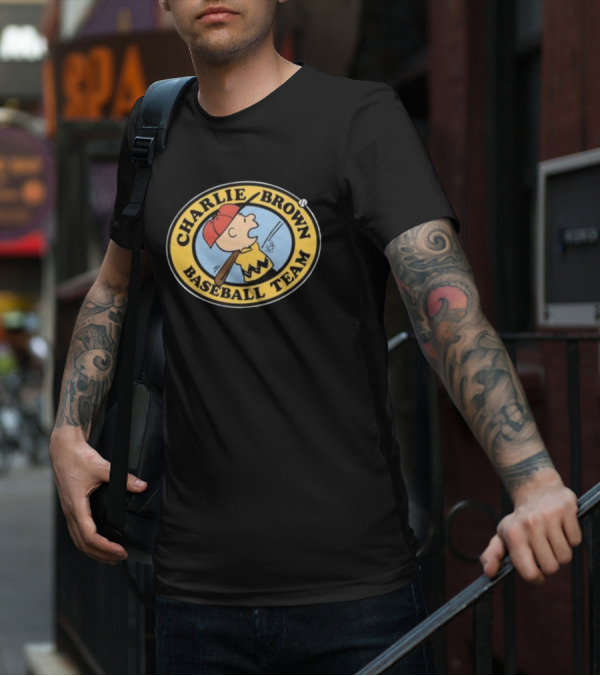 Charlie Brown Baseball Team Peanuts T-Shirt
