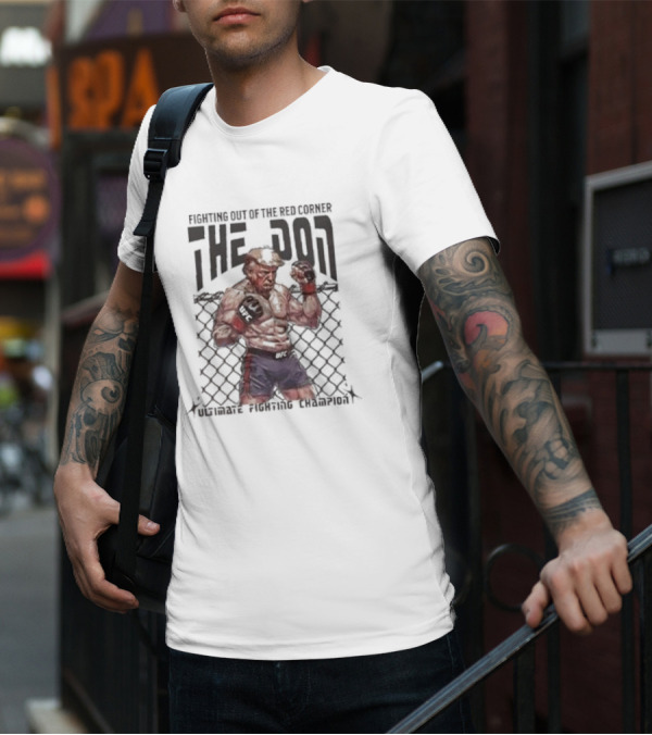 Fighting Out Of The Red Corner Ultimate Fighting Champion The Don T-Shirt