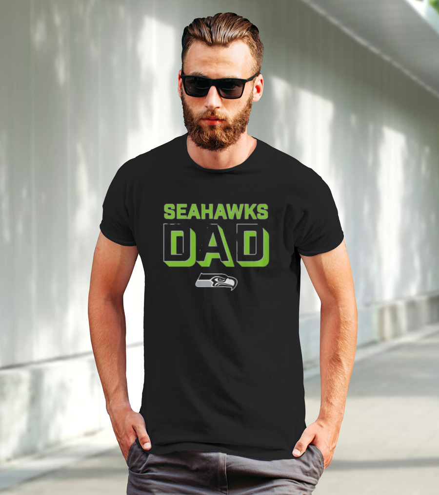 SEATTLE SEAHAWKS DAD T-Shirt