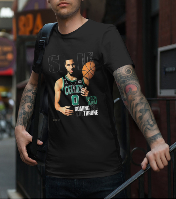 Slam Jayson Tatum Celtics Coming For The Throne T-Shirt