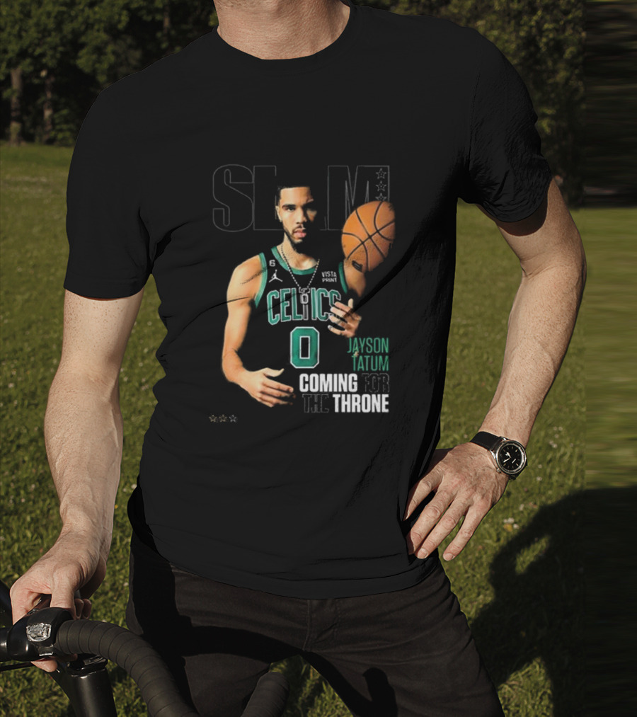 Slam Jayson Tatum Celtics Coming For The Throne T-Shirt