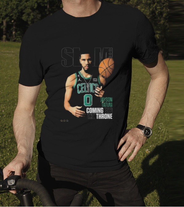 Slam Jayson Tatum Celtics Coming For The Throne T-Shirt