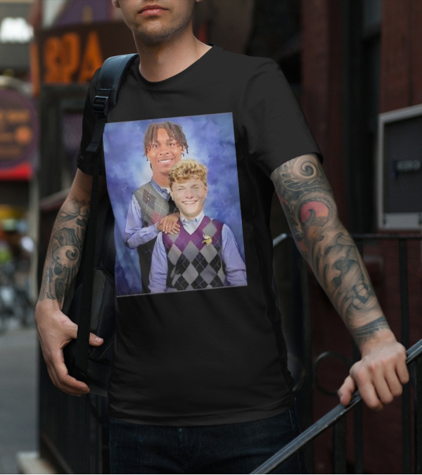 Step Brothers Justin Jefferson JJ McCarthy Minnesota Vikings T-Shirt