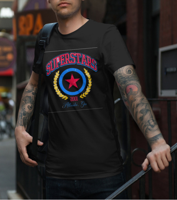 Superstars 2001 Atlanta Ga Lil Peej Olympic T-Shirt