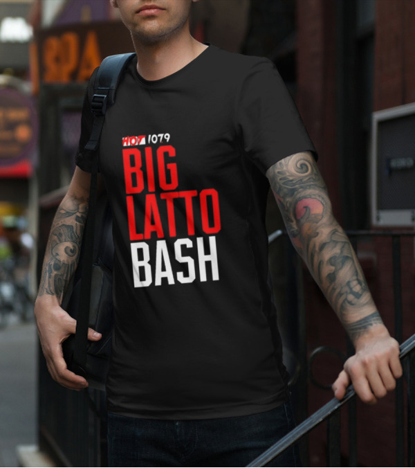 Hot 1079 Big Latto Bash Event Promotion T-Shirt