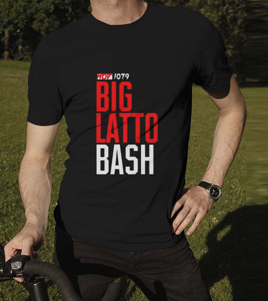 Hot 1079 Big Latto Bash Event Promotion T-Shirt