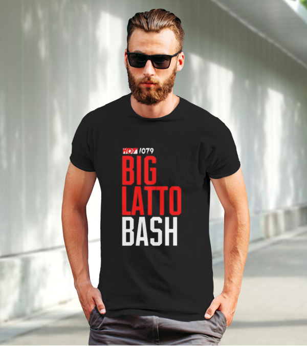 Hot 1079 Big Latto Bash Event Promotion T-Shirt