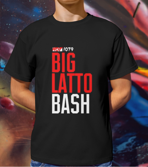 Hot 1079 Big Latto Bash Event Promotion T-Shirt