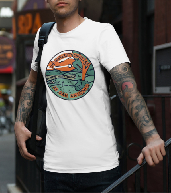Orange UTSA Roadrunners Scenic The University Of Texas At San Antonio Comfort Colors T-Shirt