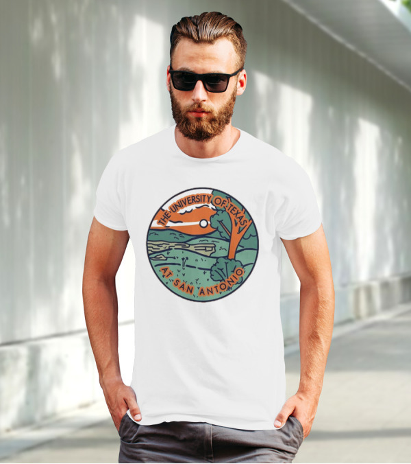 Orange UTSA Roadrunners Scenic The University Of Texas At San Antonio Comfort Colors T-Shirt