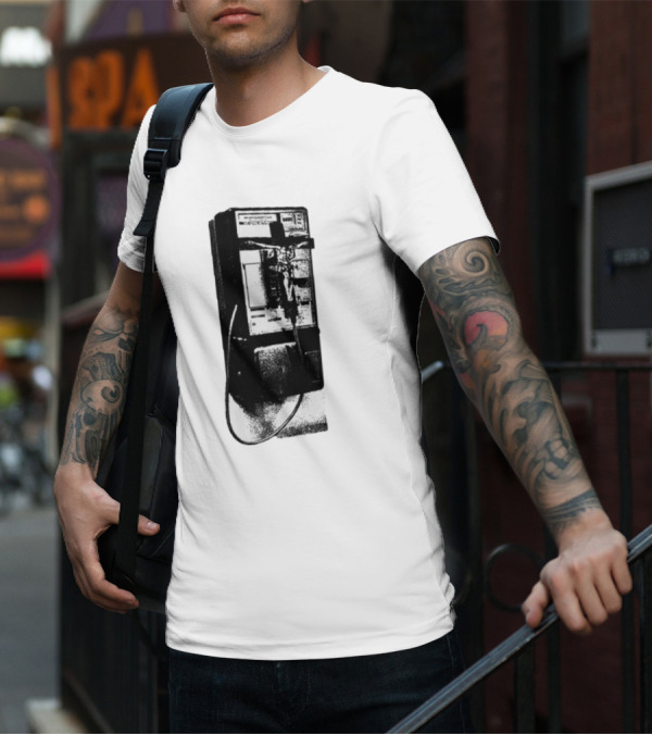 Hard Jewelry Will You Answer Payphone Retro Vibe T-Shirt