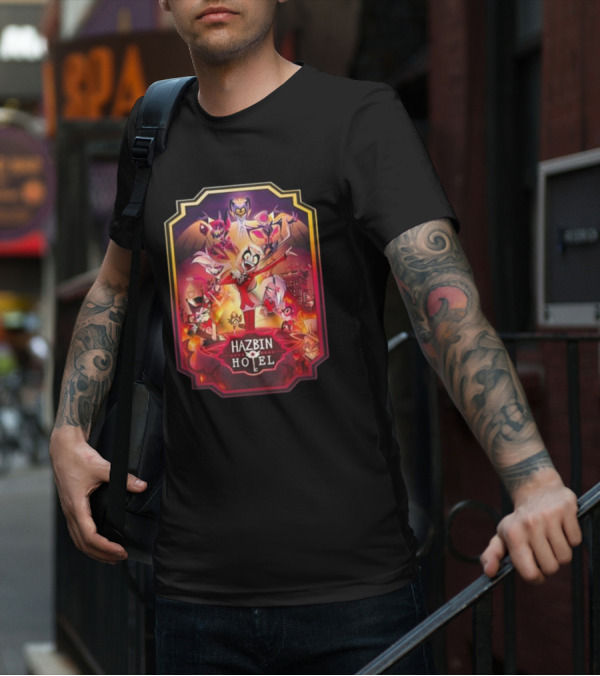 Hazbin Hotel Demon Characters T-Shirt