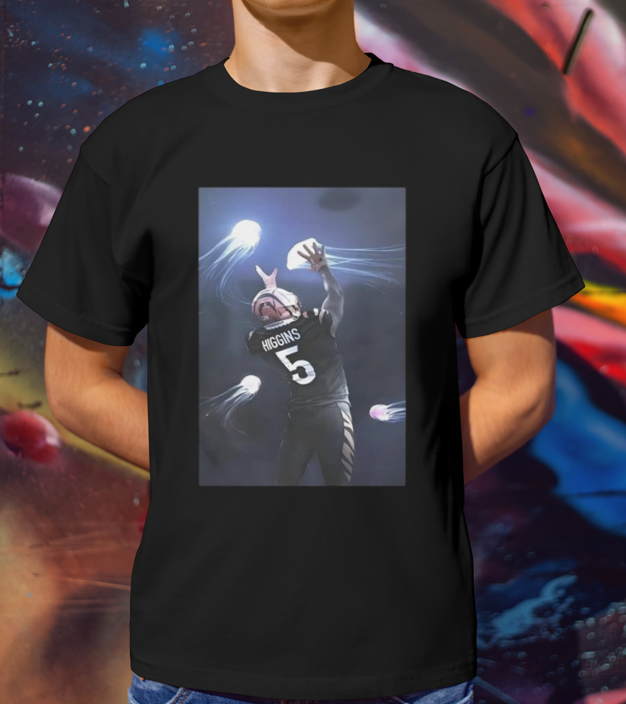 Higgins 5 Football Catching Jellyfish T-Shirt