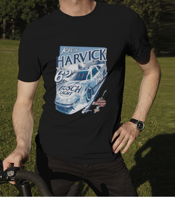Kevin Harvick 62 Busch Light Racing Car At 5 Flags Speedway June 28 T-Shirt