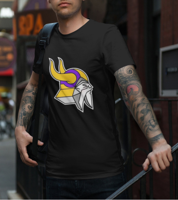 Minnesota Vikings The Chaos Bringers Viking Head T-Shirt