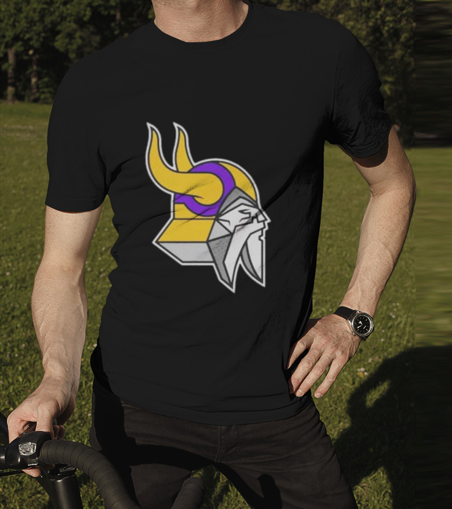 Minnesota Vikings The Chaos Bringers Viking Head T-Shirt