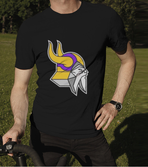 Minnesota Vikings The Chaos Bringers Viking Head T-Shirt