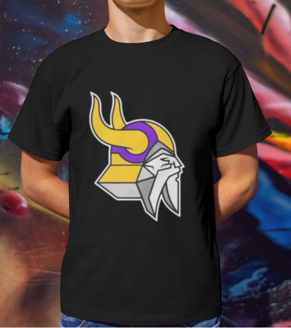 Minnesota Vikings The Chaos Bringers Viking Head T-Shirt