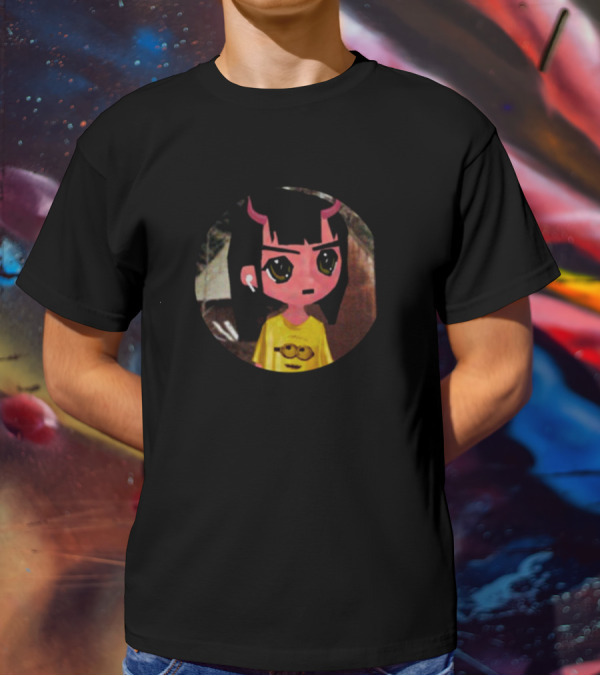 Thanks For Scamming Me Dawg Anime Character With Earbuds And Cartoon T-Shirt