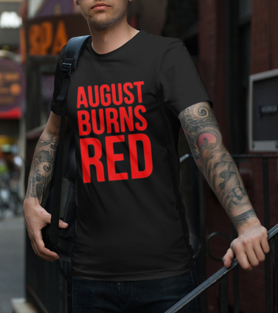 August Burns Red Band Logo Merchandise T-Shirt
