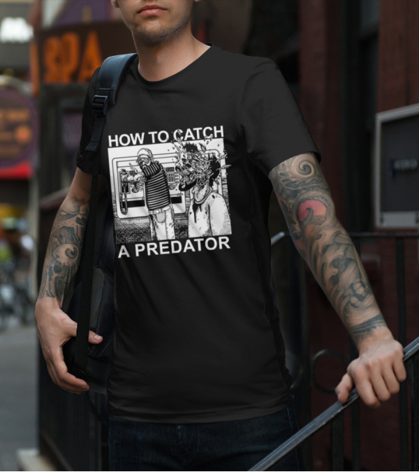 Gary Plauche How To Catch A Predator Graphic Comic T-Shirt