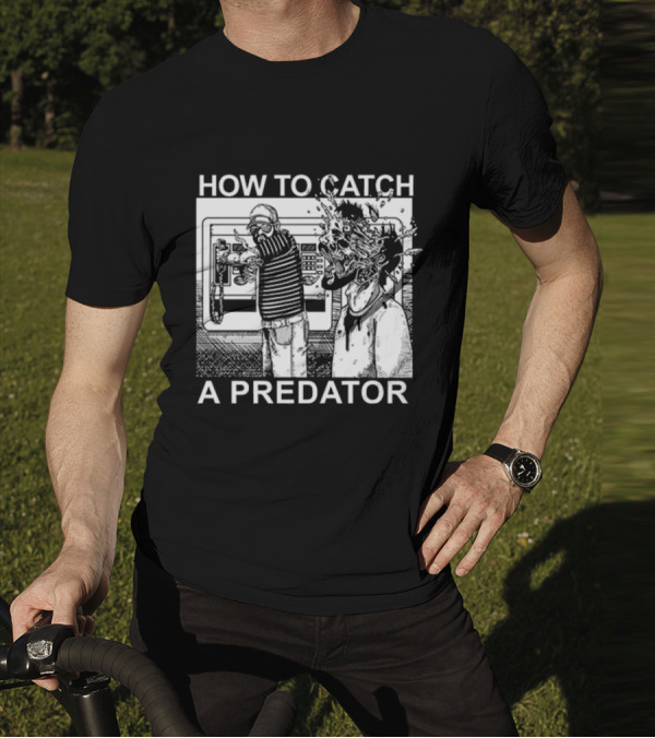 Gary Plauche How To Catch A Predator Graphic Comic T-Shirt
