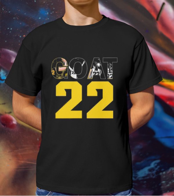 GOAT 22 Caitlin Clark Iowa Hawkeyes Basketball Player Iconic Number T-Shirt