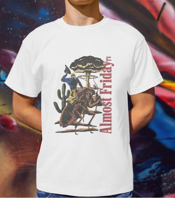 Almost Friday Cockroach Cowboys Desert Adventure T-Shirt