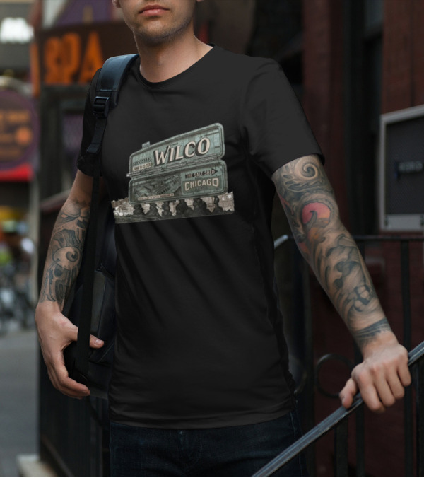 Wilco The Salt Shed Chicago June 14-15 Billboard T-Shirt