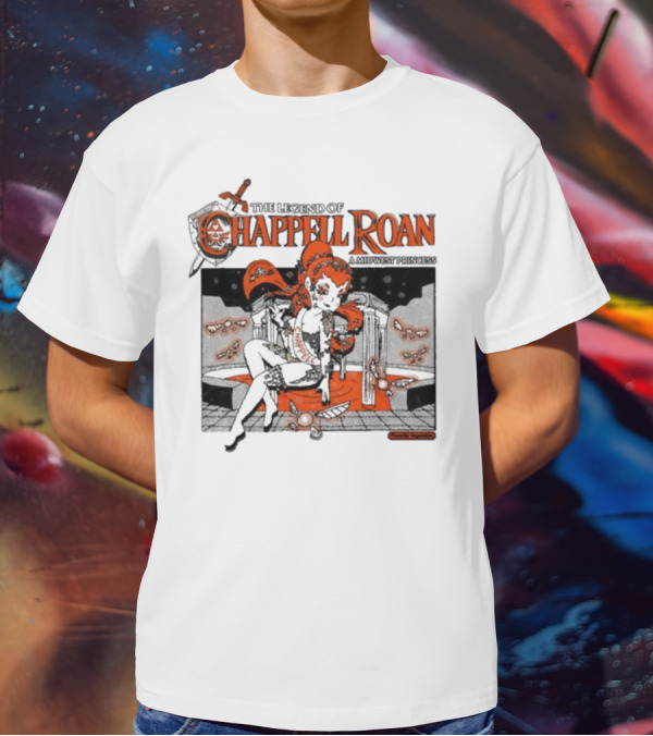 The Legend Of Chappell Roan A Midwest Princess Mysterious Enchantress Throne Scene T-Shirt