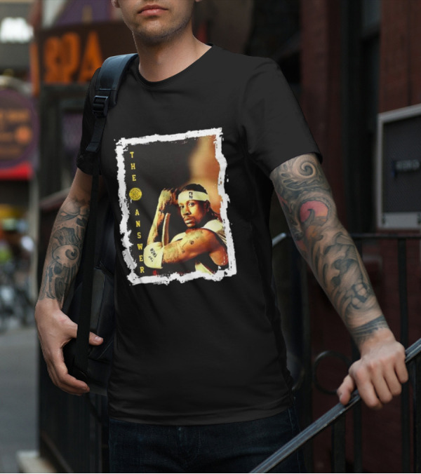 Allen Iverson The Answer Basketball Legend T-Shirt