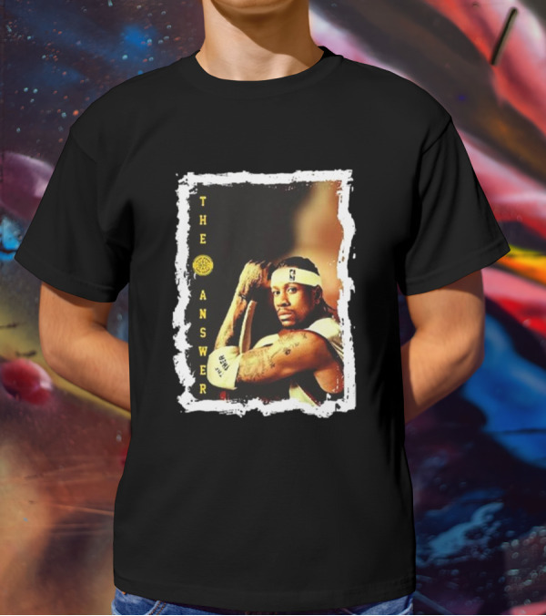 Allen Iverson The Answer Basketball Legend T-Shirt