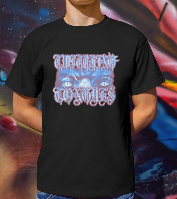 Twitching Tongues Eyes Alien Glare T-Shirt