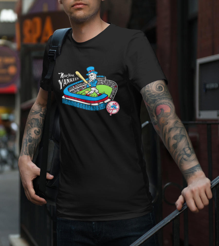 New York Yankees Uncle Sam Baseball MLB Team Stadium T-Shirt