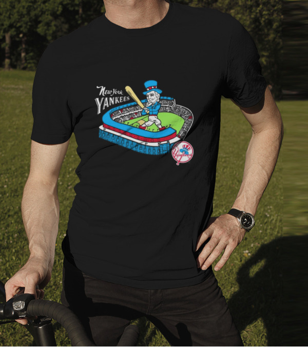 New York Yankees Uncle Sam Baseball MLB Team Stadium T-Shirt