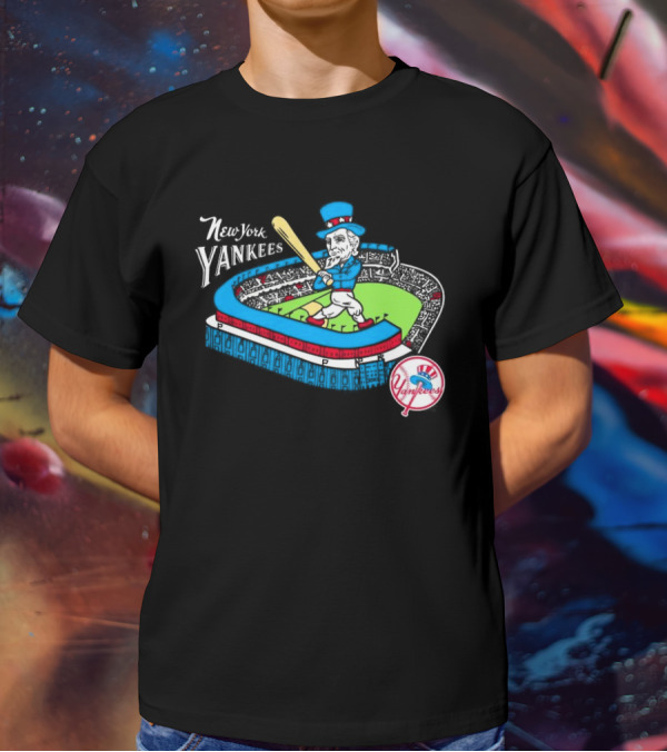 New York Yankees Uncle Sam Baseball MLB Team Stadium T-Shirt