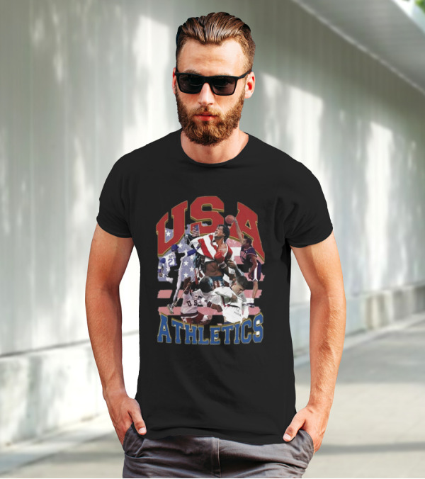USA Athletics Almost Friday Iconic Sports Moments T-Shirt