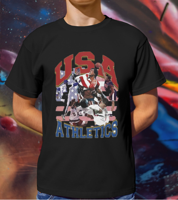 USA Athletics Almost Friday Iconic Sports Moments T-Shirt