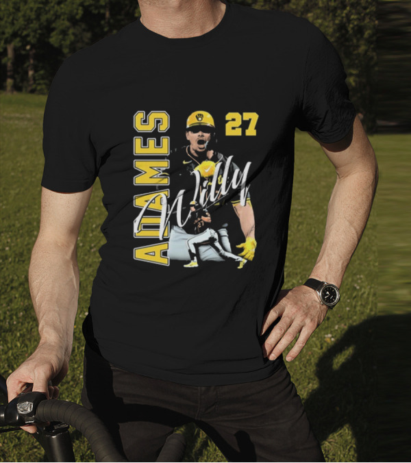 Willy Adames 27 Mke Allgoods Baseball Sports T-Shirt