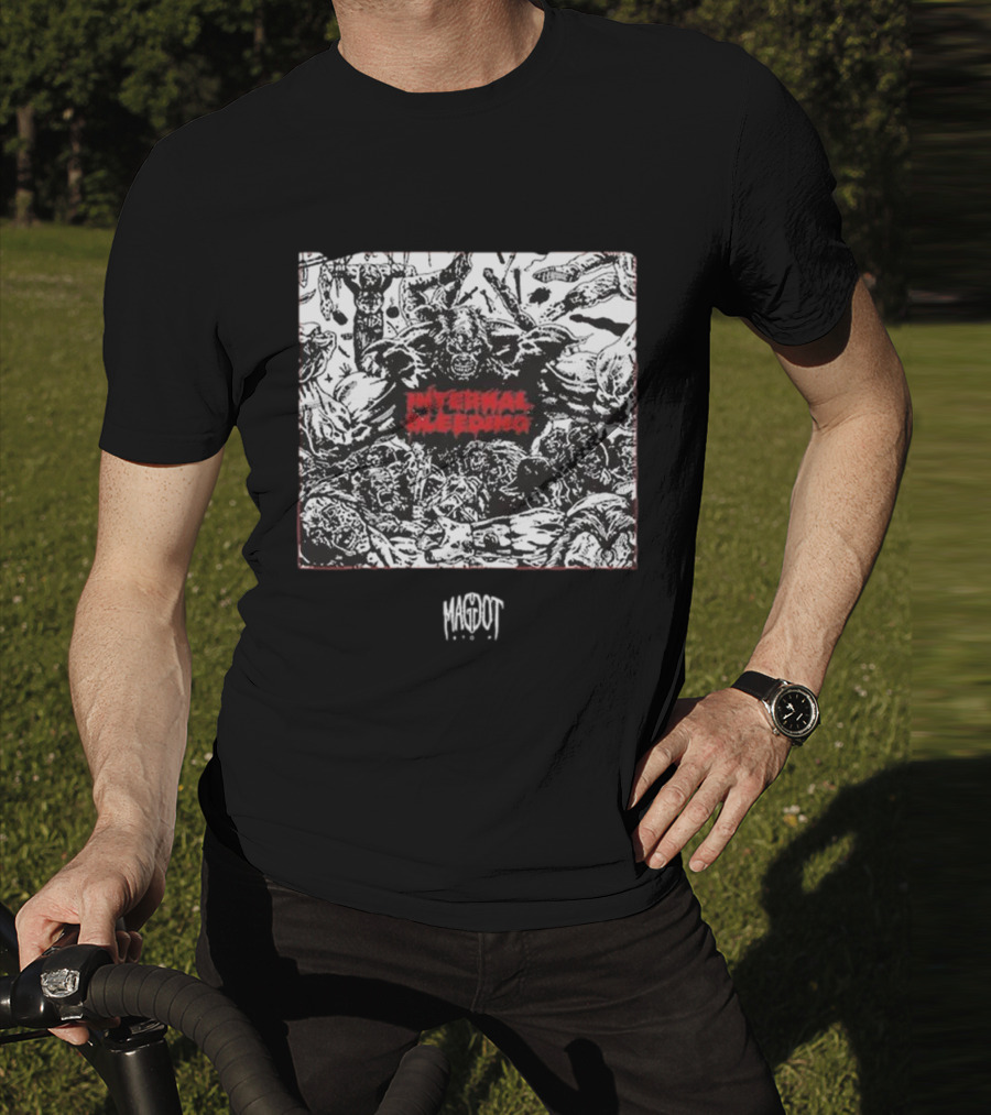 Internal Bleeding Maggot Stomp RWE Gruesome Zombie T-Shirt
