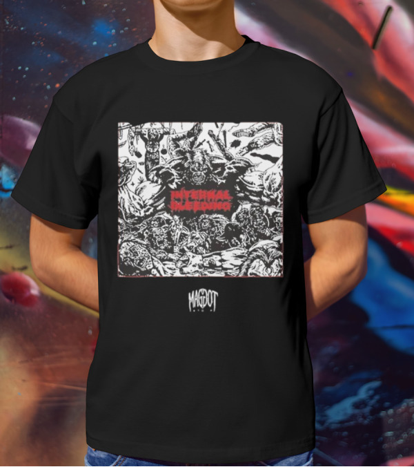 Internal Bleeding Maggot Stomp RWE Gruesome Zombie T-Shirt