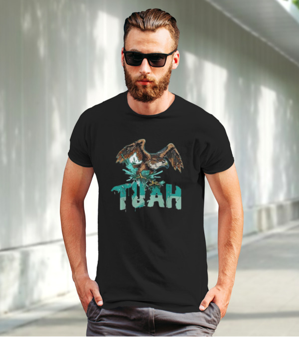 Bryce Harper Hawk Tuah With Powerful Eagle T-Shirt