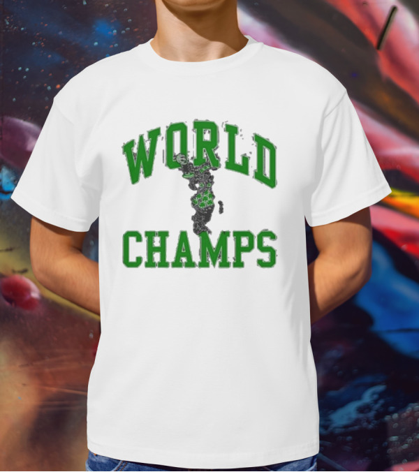 Bos World Champs Basketball Victory T-Shirt