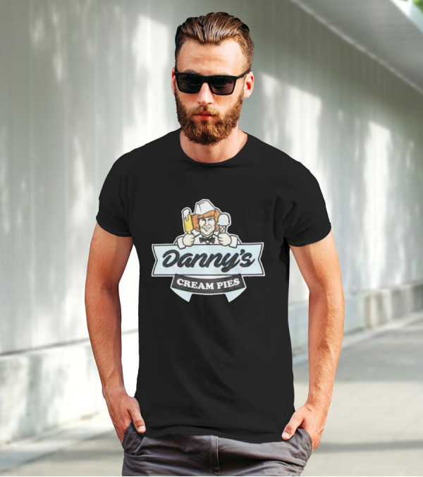 Danny Duncan Danny's Cream Pies Ice Cream Character T-Shirt